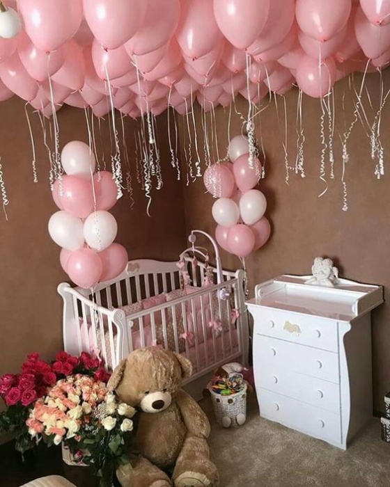 Bebek Odası Balon Süsleme