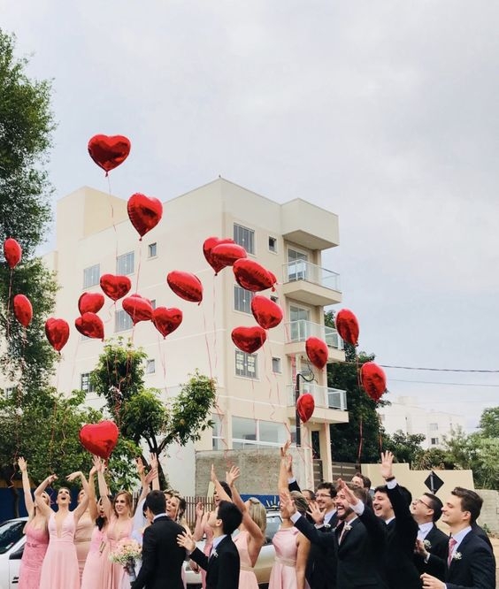 Düğünde Balon Uçurma